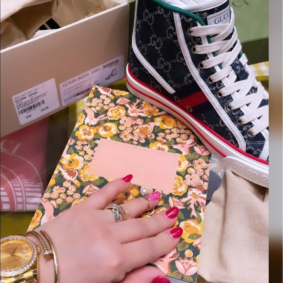 💯authentic GUCCI❤️sneaker - Picture 5 of 16